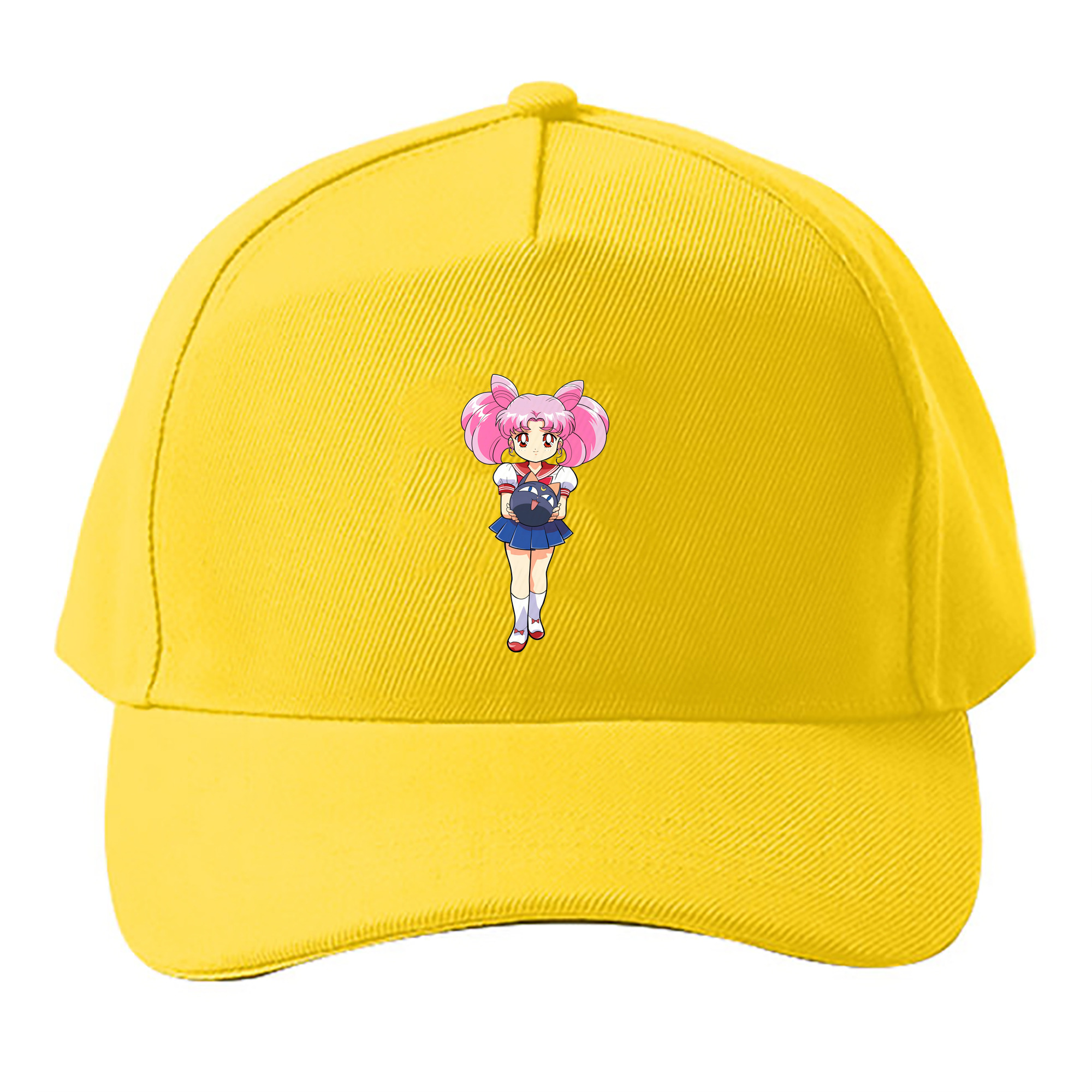 （画像用） 美少女戦士セーラームーン ちびうさ Sailor Moon Chibiusa Tsukino Usagi Small Lady Serenity ベースボールキャップ 綿100％ 男女兼用 帽子 スポーツ